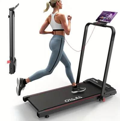 Produktbild von Laufband - Gehbänder - Walking Pad - Laufmaschine - Heimtrainer - Klappbar - Geschwindigkeit: 1-12 km/h