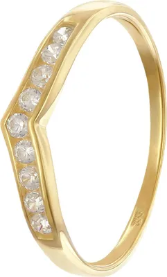 GLIZZ GL8320 Damenring Gold 333/8K mit Zirkonia 1