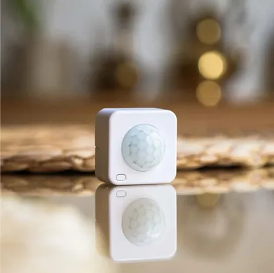 Produktbild von Shelly BLU Motion ZB, PIR Bewegungs- und Lichtsensor, Zigbee, Bluetooth