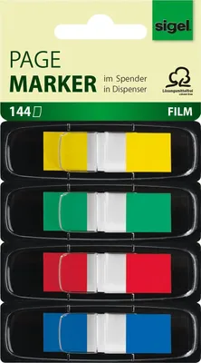 Image de sigel Bande adhésive "Z-Marker" film Mini Color-Tip, assorti