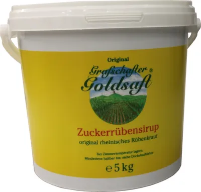 Produktbild von Grafschafter Goldsaft aus Zuckerrüben süßer Brotaufstrich 5000g
