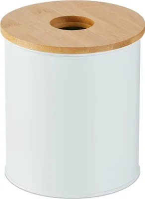 Produktbild von Kosmetikeimer 2 Liter mit Bambusdeckel