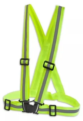 Obrázek produktu pro Reflexní postroje unisex žlutá velikost jedna velikost