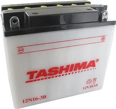 Image de Batterie Plomb Tashima 12v, 16a. L: 175, L: 100, H:155mm, + à Droite. (livrée Avec Acide Séparé). - Batterie à Mettre En Acide A