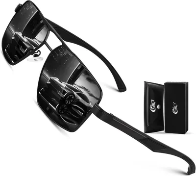 Produktbild von CGID Polarisierte Pilotenbrille Herren UV400 Schutz Metallrahmen
