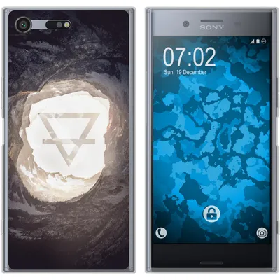 Produktbild von PhoneNatic Case kompatibel mit Sony Xperia XZ Premium Silikon-Hülle Element Erde M2
