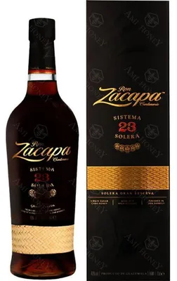 Immagine prodotto di Ron Zacapa Centenario Sistema 23 Solera Gran Reserva in Geschenkpackung Guatemala | 40 % vol | 0,7 l