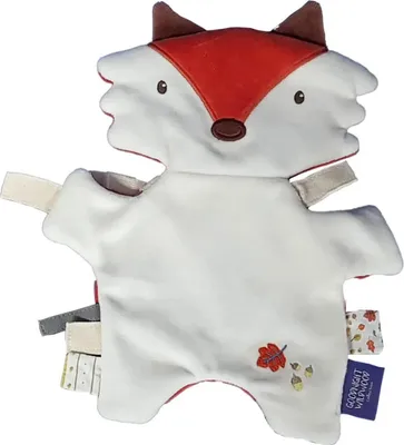 Produktbild von Schmusetuch Fuchs für Babys und Kleinkinder, 29 x 24 cm, leicht zu greifen