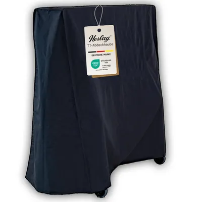 Produktbild von Herlag Abdeckhaube für Tischtennisplatten 160x150x25/80cm Outdoor Abdeckung Wetterfest & Wasserfest für optimalen Schutz