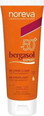 Obrázek produktu pro Noreva Bergasol tónovaný opalovací krém s ochranným faktorem 50+ v odstínu Bb, 40 ml