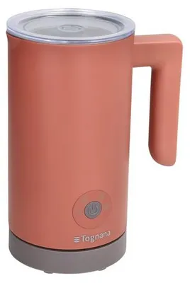 Image de Mousseur à lait électrique, rouge pomme, plastique/acier inoxydable, rouge