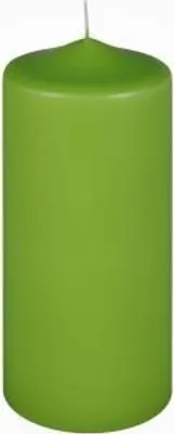 Produktbild von Premium Stumpenkerzen Apfelgrün 150 x 70 mm, 1 Stück