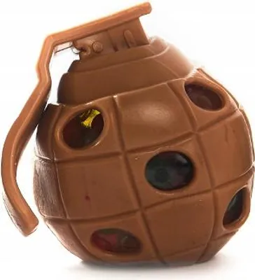 Produktbild von Antistress Granate Knautschball Gummi - Squeeze Toy Handtrainer Sensory Spielzeug 6cm