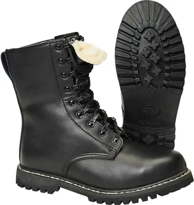 Produktbild von Brandit Boot Herren Springerstiefel schwarz Basics Leder EU44