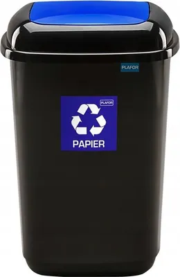 Immagine prodotto di Cestino Plafor, blu/nero