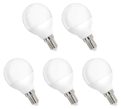 Produktbild von Spectrum E14 LED Lampe 4W 340lm 6000K Kaltweiß 230V 5 Stück
