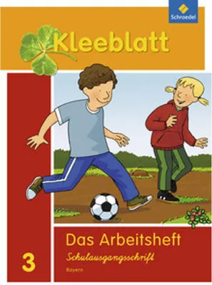 Obrázek produktu pro Kleeblatt. Das Sprachbuch 3. Arbeitsheft. Schulausgangsschrift SAS.Bayern