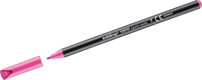 Produktbild von Fasermaler edding 1200 colourpen 1mm rosa Packung mit 10 Stück