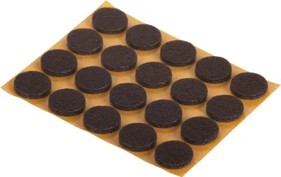 Produktbild von fix-o-moll Filzgleiter Ø 17 mm, selbstklebend,braun Inhalt: 20