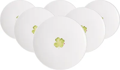 Produktbild von Villeroy & Boch With Love Frühstücksteller ø 21,2 cm Good Luck 6er Set