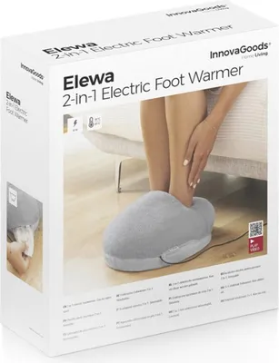 Immagine prodotto di Scaldapiedi Elettrico 2 in 1 Elewa InnovaGoods
