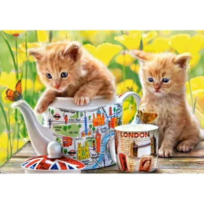 Produktbild von Castorland Tea Time 500 pcs, 500 Stück(e), Flora, 9 Jahr(e)