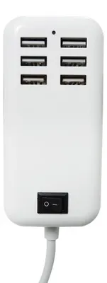 Immagine prodotto di Gotel G13A Caricabatterie Usb A 6 Porte Da Presa