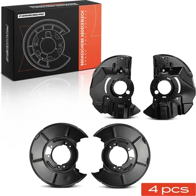 Immagine prodotto di Frankberg 4x piastra di ancoraggio disco freno anteriore e posteriore per BMW Serie 3 Cabrio Coupe Touring E46 E85 2.0L