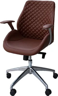 Produktbild von Bürodrehstuhl Designer Drehstuhl Chefsessel Pantera braun Racer Car Seat 212625