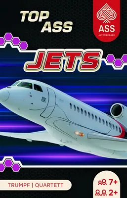 Produktbild von Flugzeug Quartettspiel mit Jokerkarten – Giganten der Lüfte