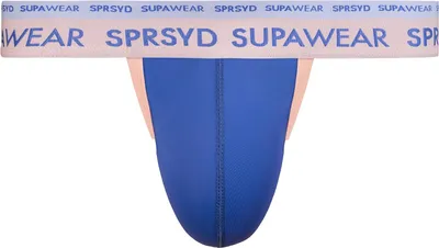 Productafbeelding van SUPAWEAR - Heren Thongs Unterwäsche - Dual Thong Colour Blocked - 1x Maat L