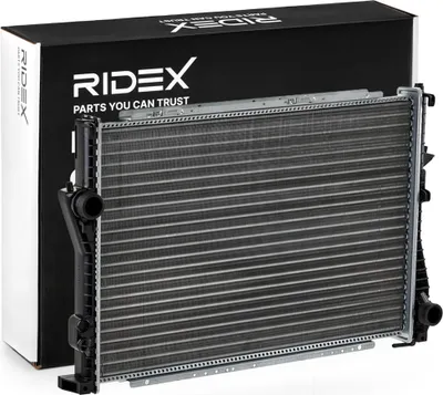 Produktbild von RIDEX 470R0291 Kühler Wasserkühler Motorkühler für BMW 5 Limousine (E39) 5 Touring (E39) 7 (E38)
