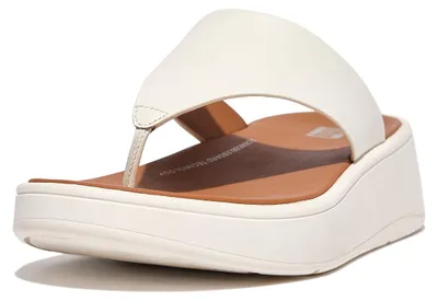 Immagine prodotto di FITFLOP FitFlop F-Mode Sandali con plateau in pelle e cinturino tra le dita BEIGE 40
