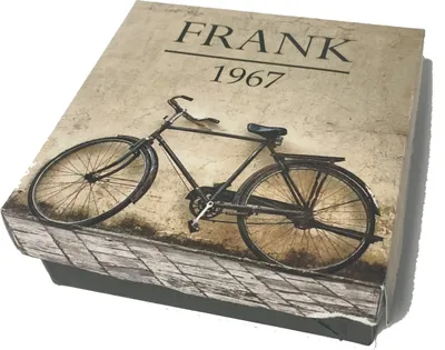 Produktbild von Frank 1967 bracelet brown braided leather 20cm ips