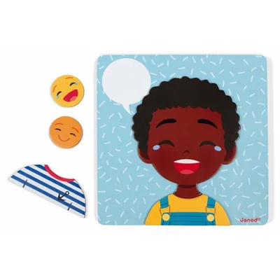 Produktbild von JANOD Emotionen und Gefühle mit Mustern 20 Stück