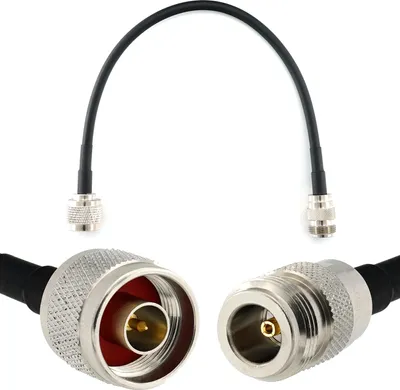 Zdjęcie produktu dla Przedłużacz antenowy HF-240 (odpowiednik LMR 240) - do anteny WiFi RF GSM LTE 4G 5G 6G Wzmacniacz sygnału routera Lora Ham CB radio
