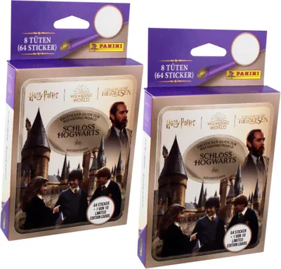 Produktbild von Panini Harry Potter Sticker Guide 3 - Schloss Hogwarts Sammelsticker (2025) - 2 Blister