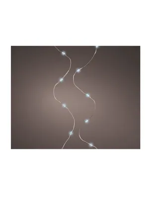 Produktbild von Lichterkette für den Innenraum Weihnachtsdeko 40 LEDs kalt weiß 195 cm