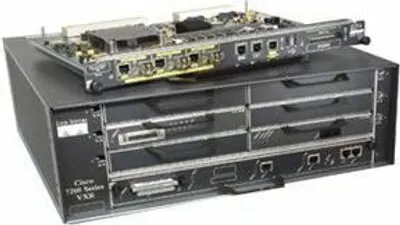 Produktbild von Cisco 7200 7206VXR Router - 3 Anschlüsse - 3 RJ-45 Port(s) - Management-Port - 12.0 - 1 GB - Gigabit-Ethernet - Rackmontage, Desktop