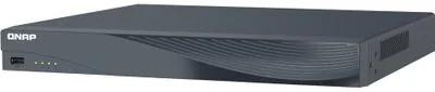 Produktbild von QNAP TVR-AI200-16CH-16P - chytrý NVR rekordér a řízený PoE switch (16 portů) v jednom řešení