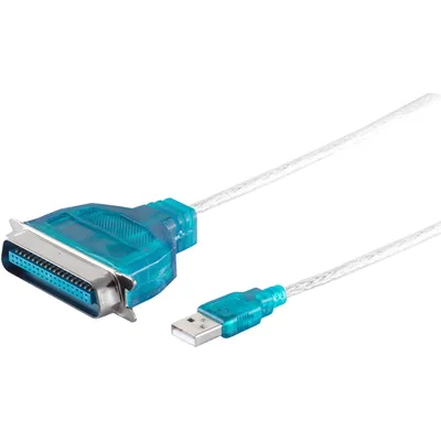 Produktbild von Drucker Scanner Adapterkabel USB auf LPT 36 pol. Stecker 36 Polig