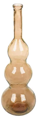 Immagine prodotto di Gilde Bodenvase, bauchig, "Balleros", Glas, braun, VE 1, H. 100 cm, D. 33 cm 57568 4063387575680