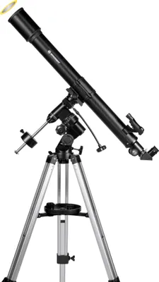 Produktbild von Bresser Lyra 70/900mm EQ Linsenteleskop carbon design