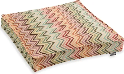 Produktbild von H.O.C.K. Maribel Outdoor Sitzkissen 40x40x5cm col. 1 multi Zick-Zack sun boho