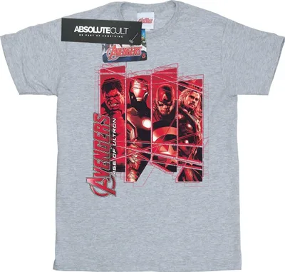 Produktbild von Marvel - "Avengers" T-Shirt für Herren BI12167 (M) (Grau)