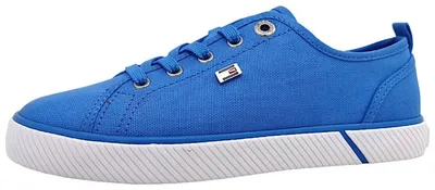 Productafbeelding van Tommy Hilfiger VULC CANVAS SNEAKER Damenschuhe Leinenschuhe Blau Freizeit