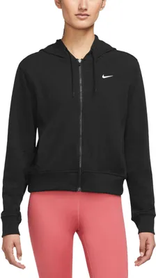 Obrázok produktu pre NIKE W NK ONE DF FZ HOODIE LBR Mikina Bunda Dámska čierna L
