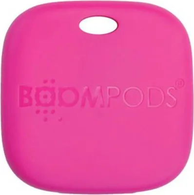 Produktbild von Boompods, Wiederaufladbarer Bluetooth-Tracker Boomtag für Gegenstände, Rosa