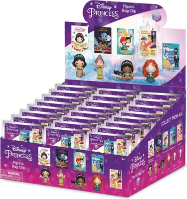 Produktbild von Disney 3D PVC-Taschenanhänger Ultimate Princess Series 37 Display (24)