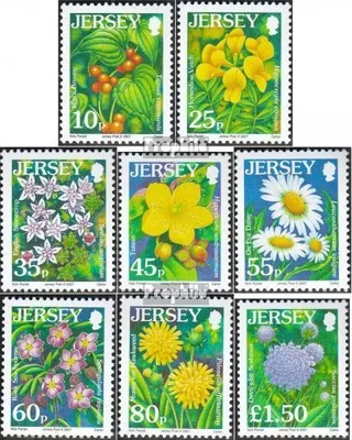 Produktbild von Briefmarken GB - Jersey 2007 Mi 1290I-1297I (kompl.Ausg.) postfrisch Wildblumen